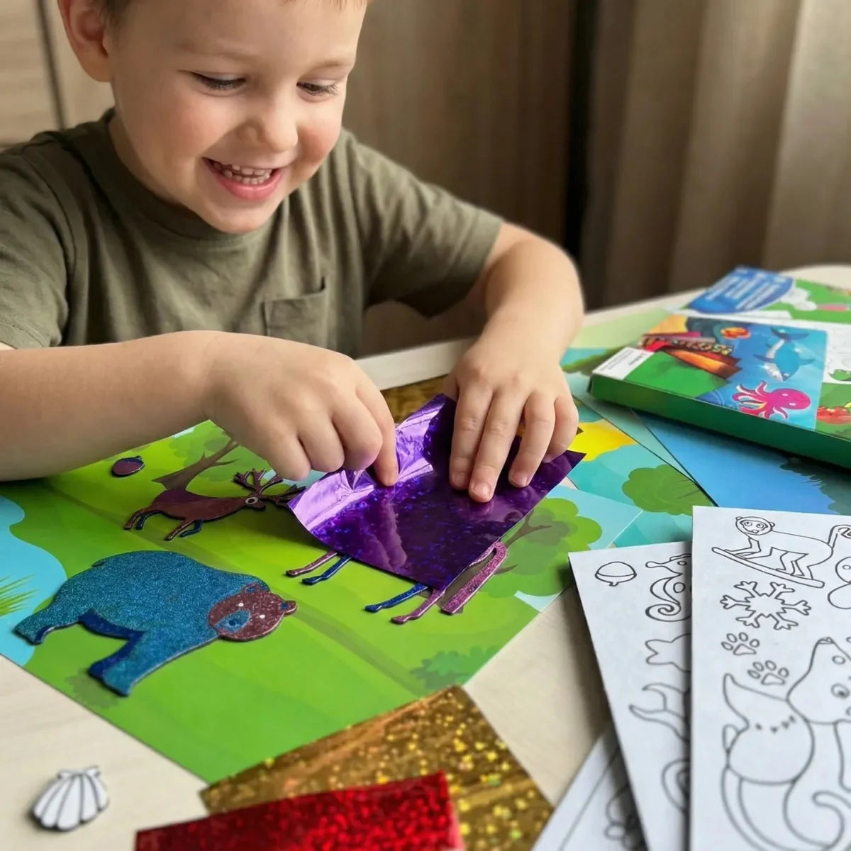 Sada bez nepořádku: Zvířátka + Jednorožci a princezny (4+ roky)