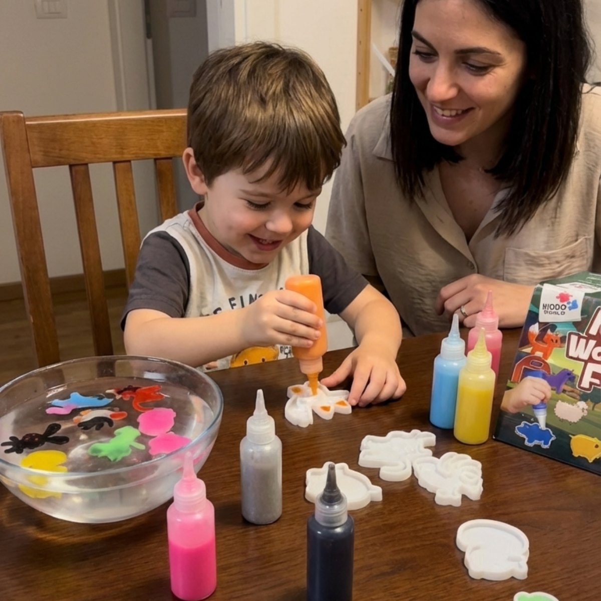 Kouzelná vodní skřítci s TŘPYTKAMI | Farma | 8 barev | pro děti od 3 let