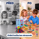 Wikki Stix Magické voskované provázky (sada 50 ks, od 3 let)