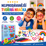 Wikki Stix Magické voskované provázky (sada 50 ks, od 3 let)
