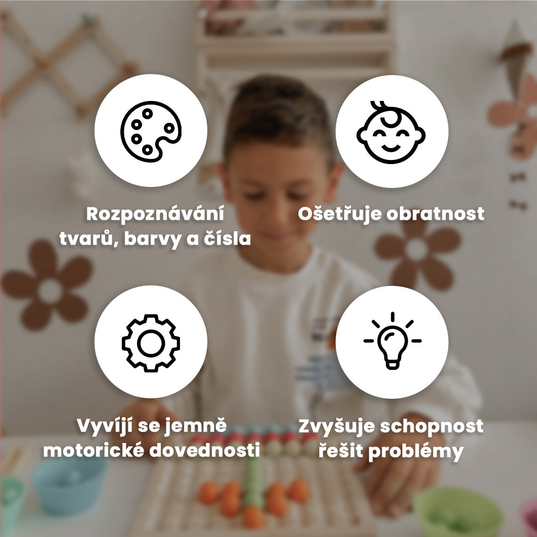 Montessori korálková tabulka