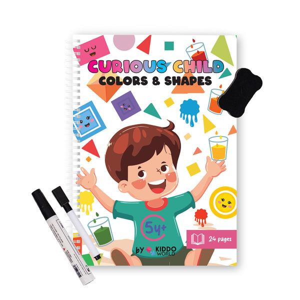 Curious Child Colors & Shapes kniha (5+ let)