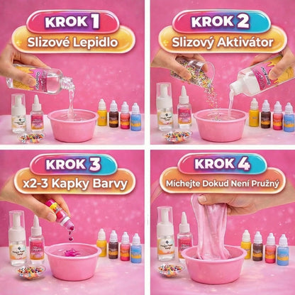Naber, namíchej a vytvoř: Ultimatní 42dílná sada na výrobu Ice Cream Slime