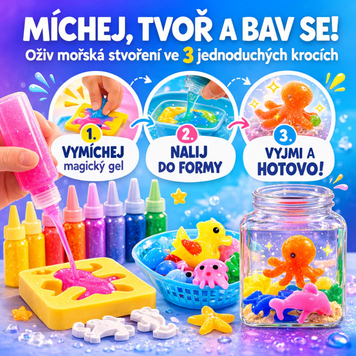 Kouzelná vodní zvířátka – Mořský svět (3+ roky)