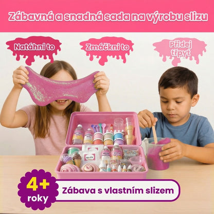 Naber, namíchej a vytvoř: Ultimatní 42dílná sada na výrobu Ice Cream Slime