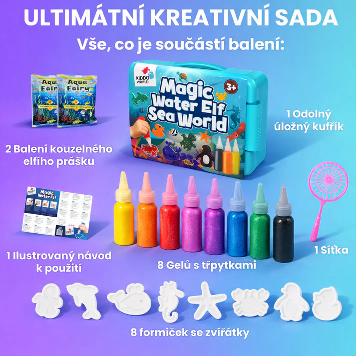 Kouzelná vodní zvířátka – Mořský svět (3+ roky)