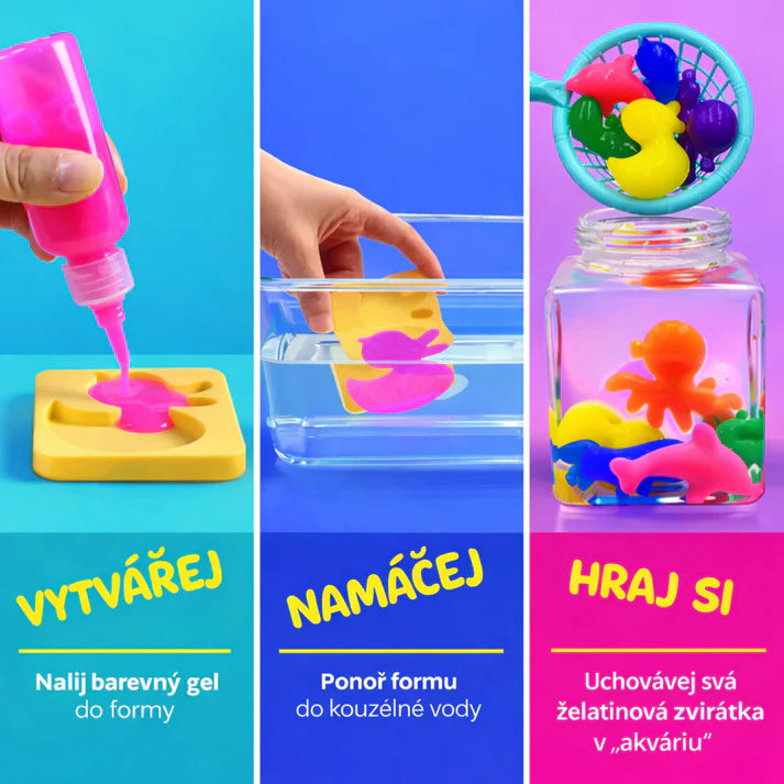 Kouzelná vodní zvířátka – Mořský svět (3+ roky)