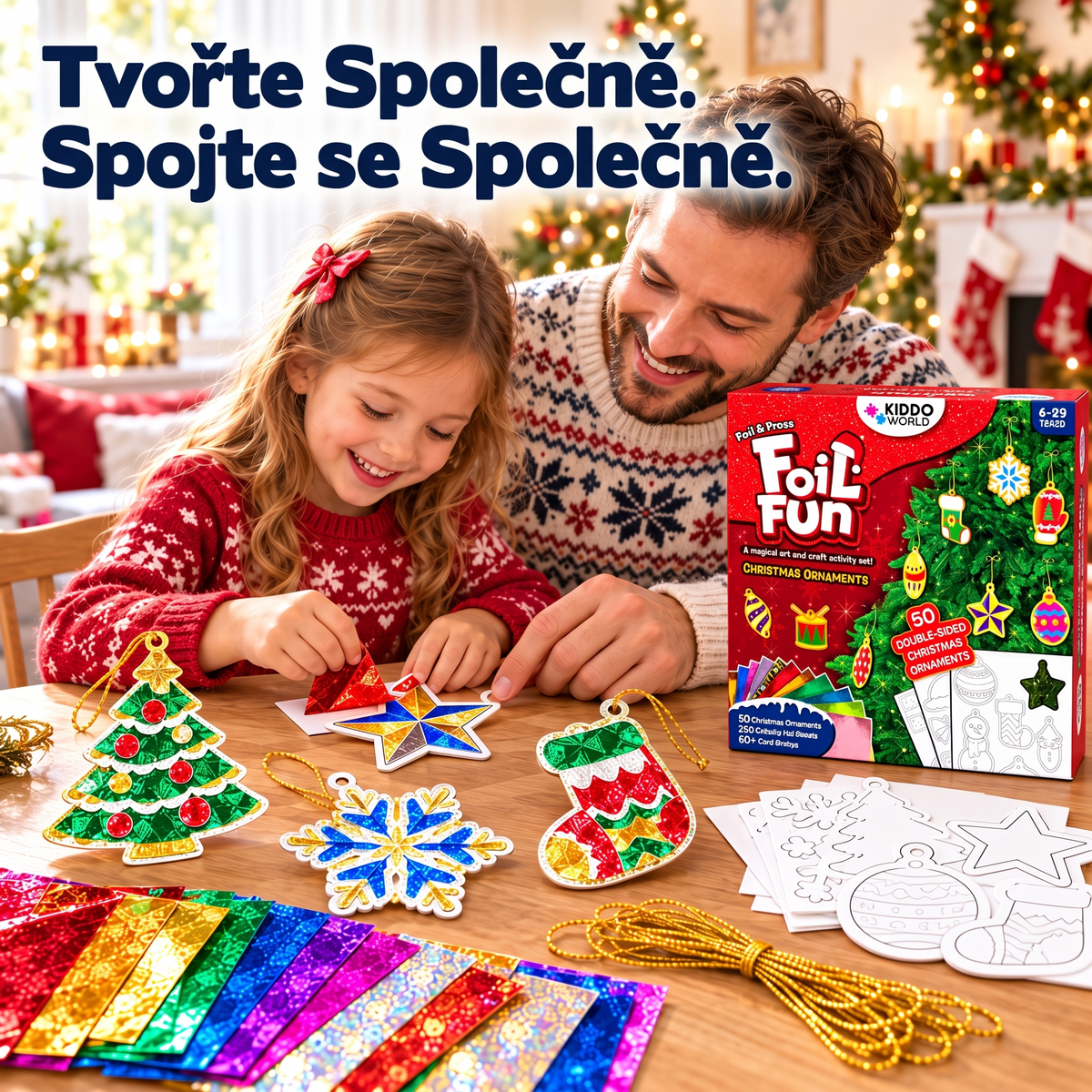 Foil Fun – třpytivé vánoční ozdoby, obrázek 8