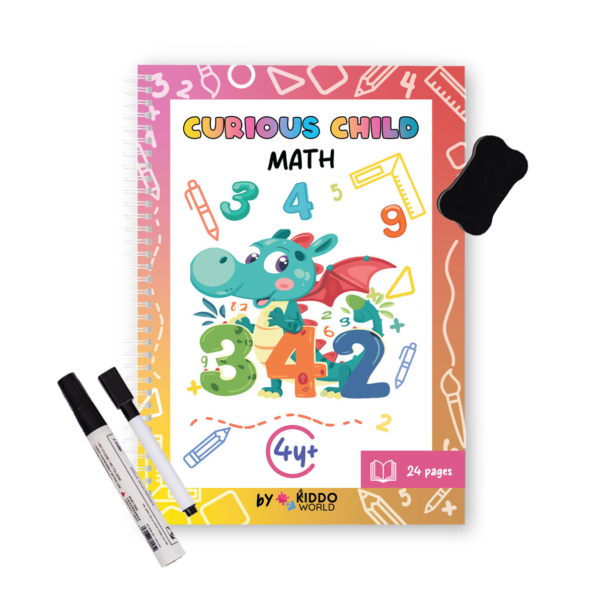 Pracovní sešit pro zvídavé děti: Matematika (od 4 let)