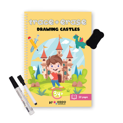 PIŠ & SMAŽ: Drawing castles (3+ roky)