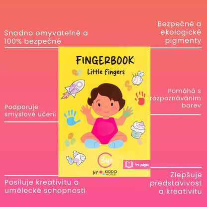 Omalovánka otisků prstů Little Fingers (3+ roky)