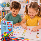 Wikki Stix Magické voskované provázky (sada 50 ks, od 3 let)