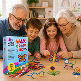 Wikki Stix Magické voskované provázky (sada 50 ks, od 3 let)