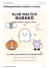 Klub malých bubáků – Halloweenské dobrodružství – 131 stran – E-kniha