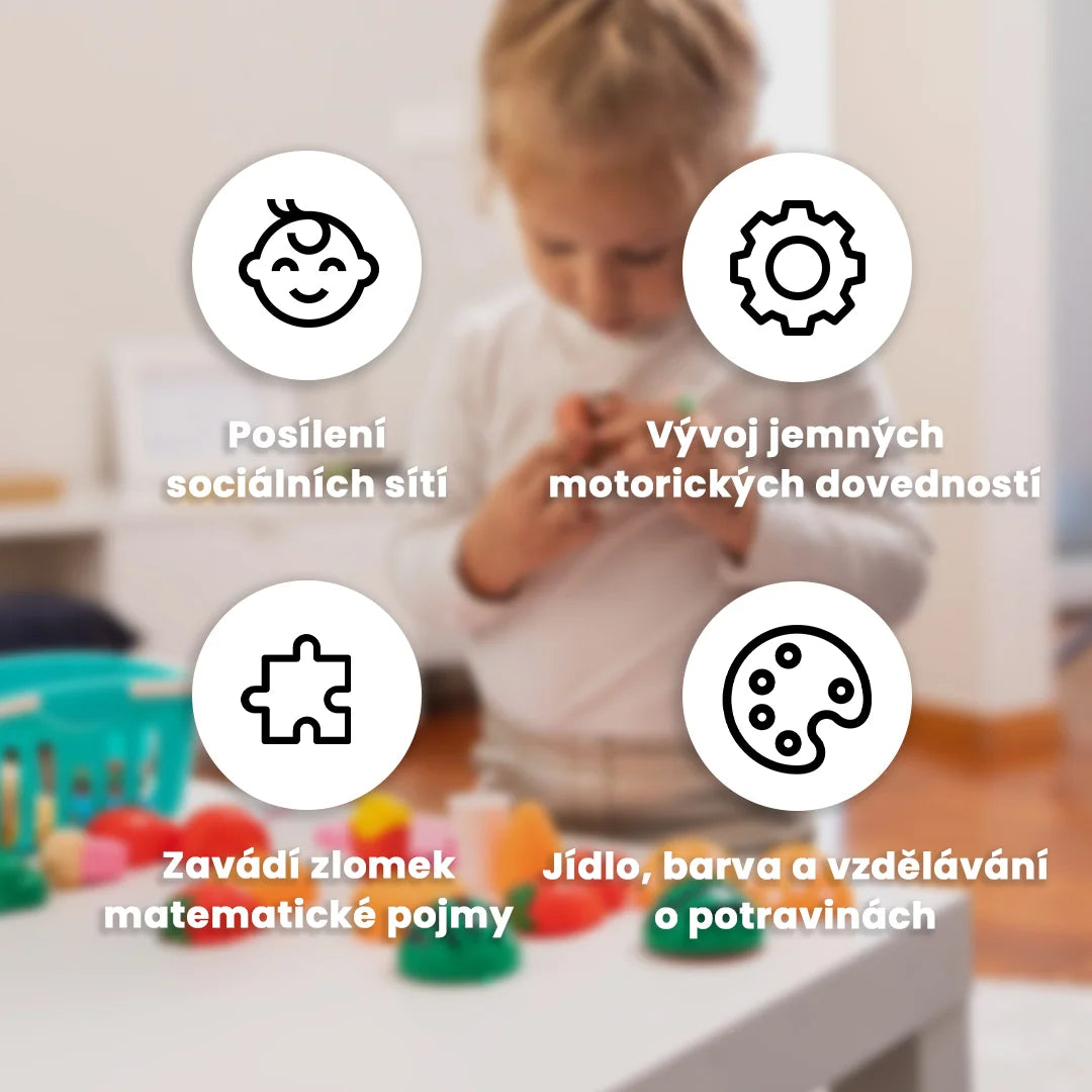 Montessori hračka – Kuchyňská sada