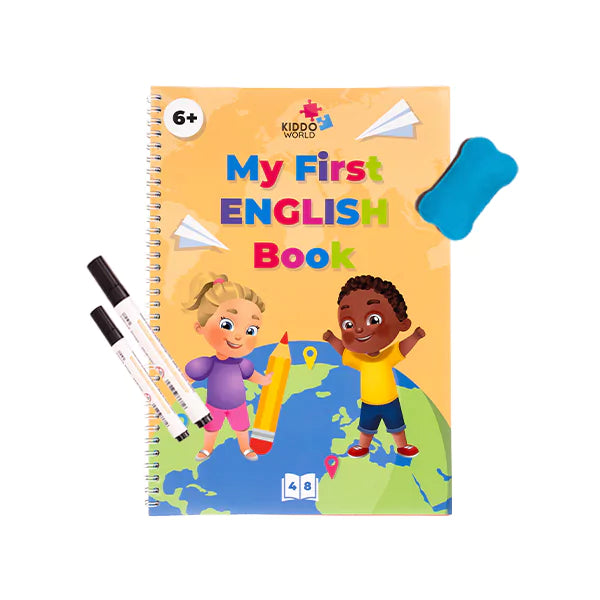 Montessori první cvičební kniha angličtiny
