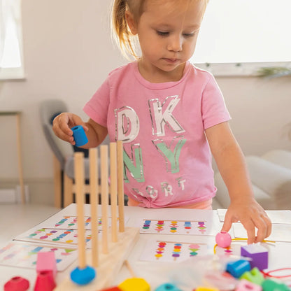 Montessori dřevěná desková hra