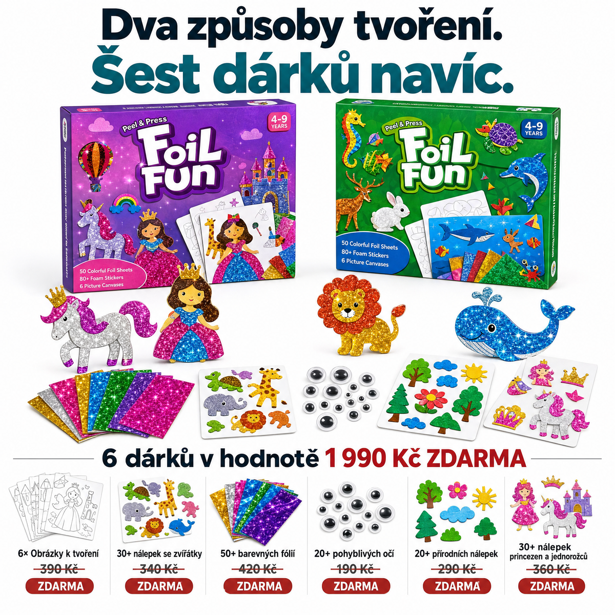 Foil Fun Duo + 6 dárků, obrázek 1