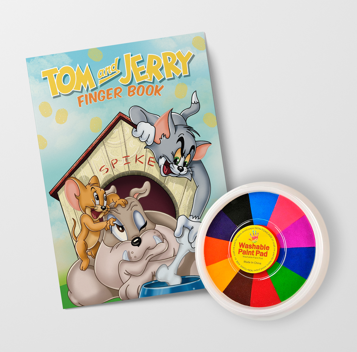 NOVÝ - TOM & JERRY kniha otisků prstů