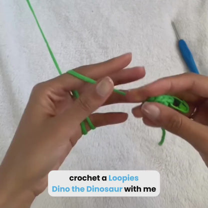 Sada na háčkování pro začátečníky | Dinosaurus Oscar | Doporučeno pro od 10 let