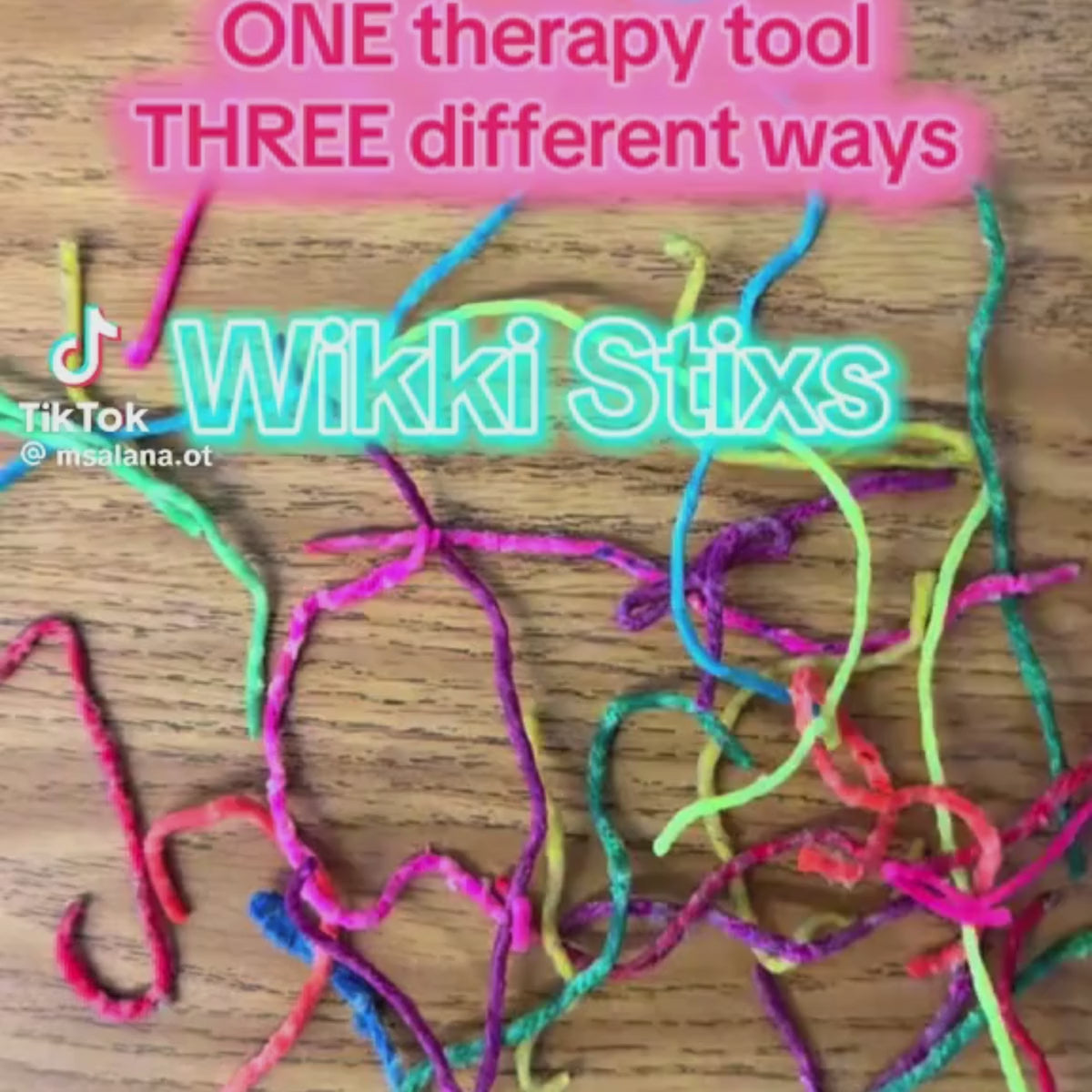 Wikki Stix Magické voskované provázky (sada 50 ks, od 3 let)