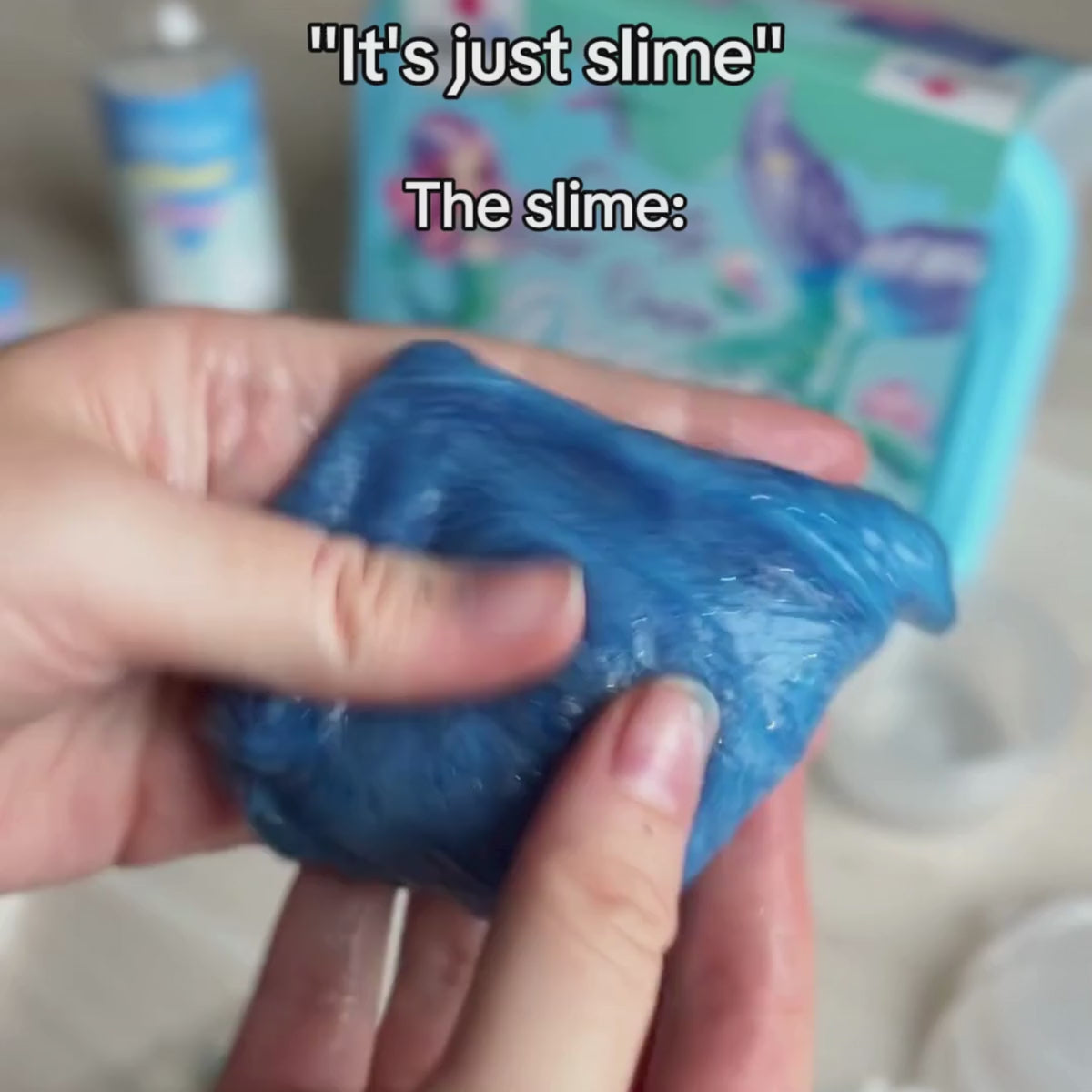 DIY Slime Squishies – Mořská panna (4+ roky)
