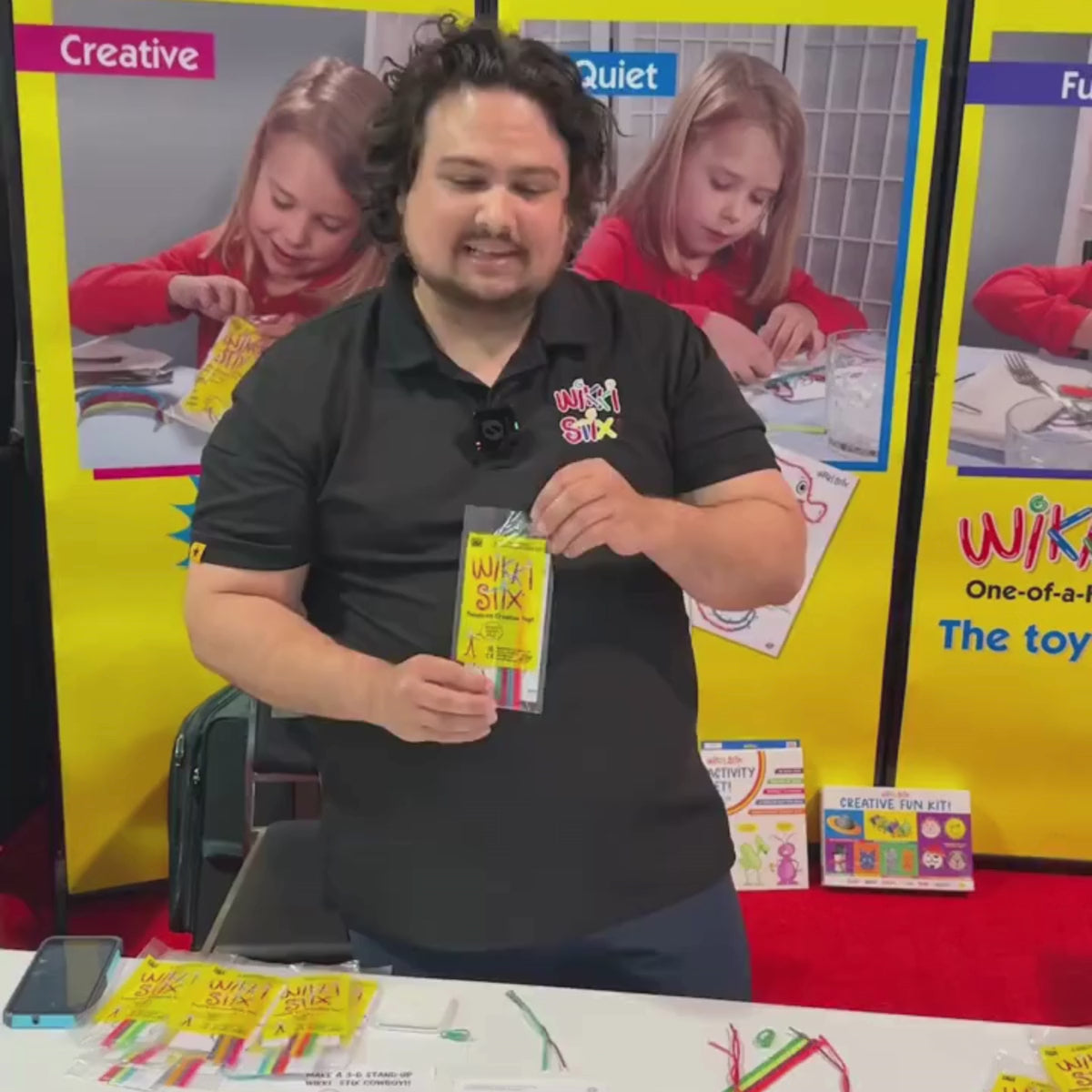 Wikki Stix Magické voskované provázky (sada 50 ks, od 3 let)