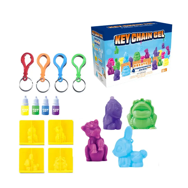 Balíček Kreativní průzkumníci (3D kouzelné želé + Sada na výrobu mýdla + Squishy kreativní sada)